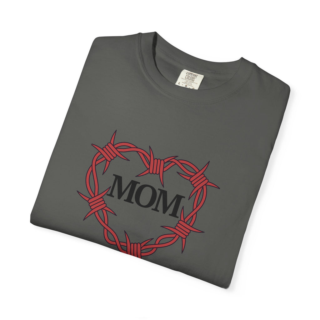 Barbed Wire Heart - Mom T-Shirt