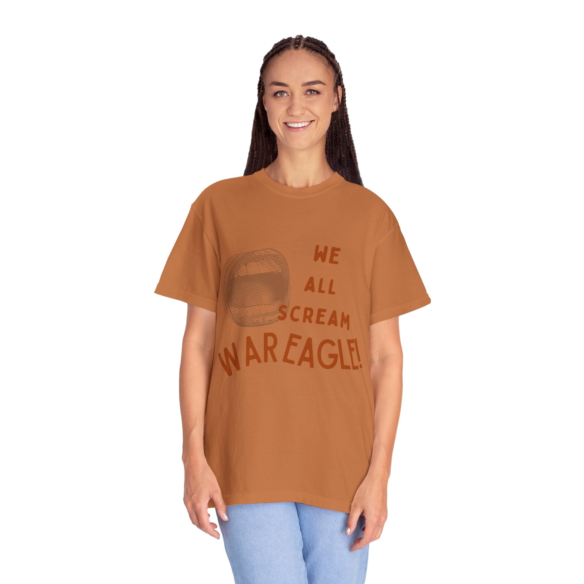 Auburn Garment-Dyed Tee for Game Day