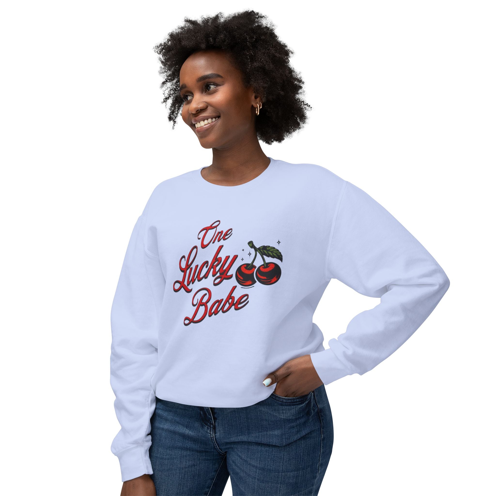 Lucky Babe Crewneck Sweatshirt
