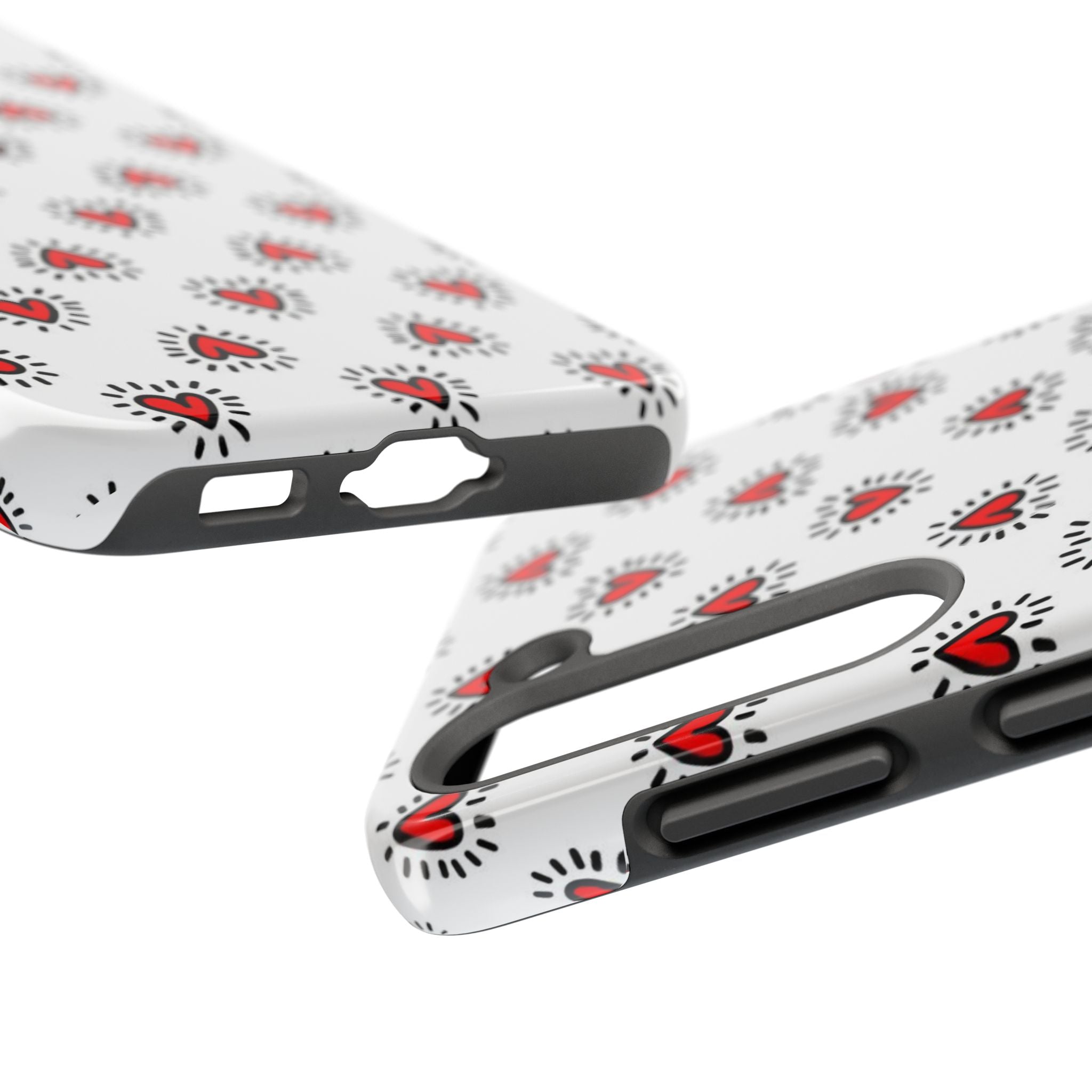 Heart Doodle Tough Phone Case