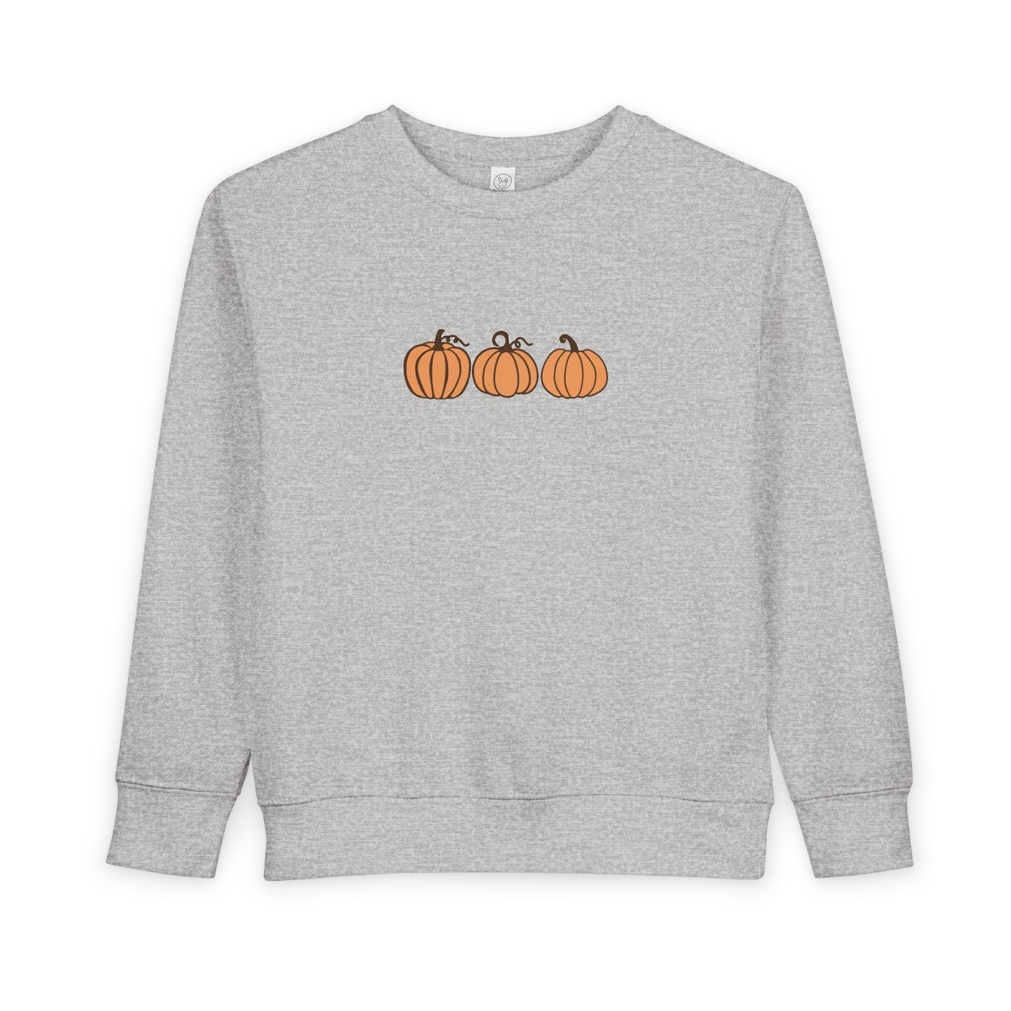 Cute Pumpkin Toddler Sweatshirt