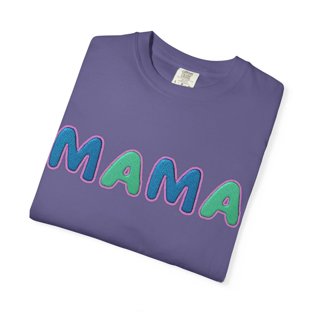 Mama T-Shirt, Garment-Dyed Top for Moms