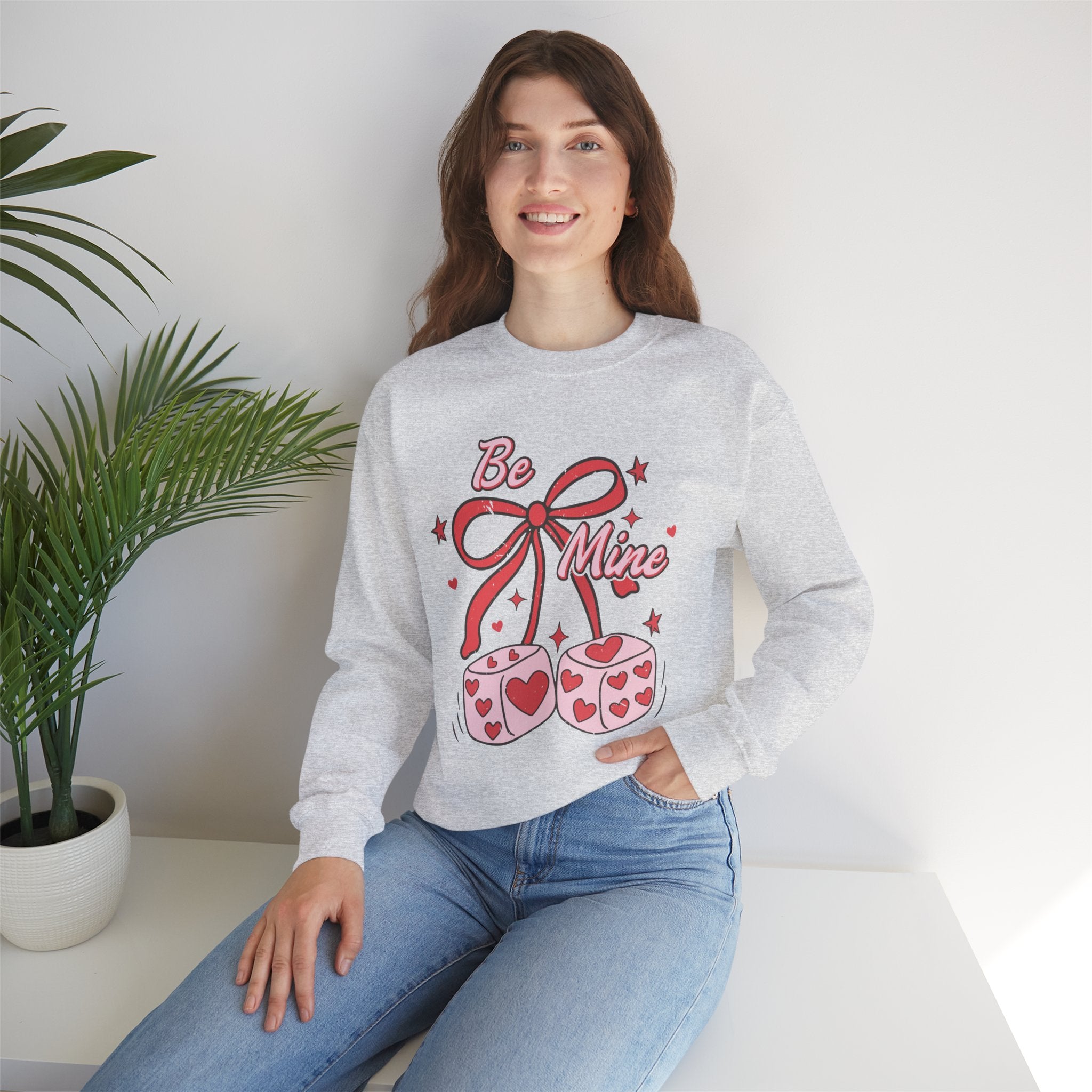 Valentine 'Be Mine' Crewneck Sweatshirt