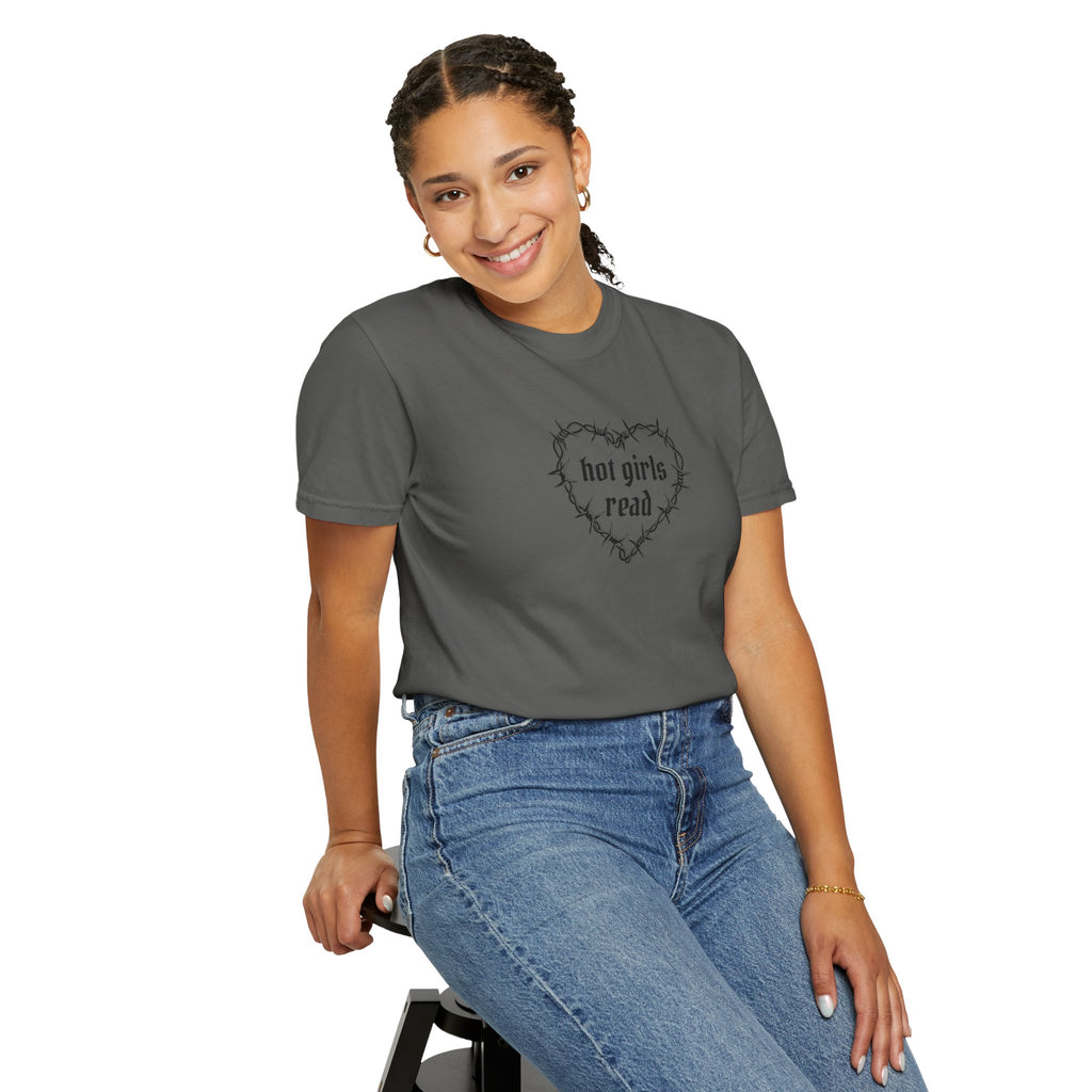 Hot Girls Read Comfort Color Tee