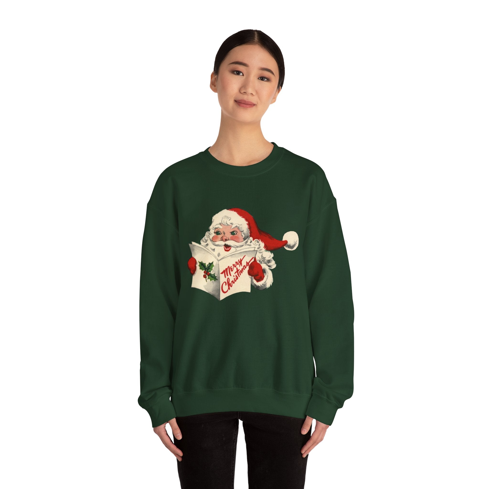 Vintage Santa Christmas Sweatshirt