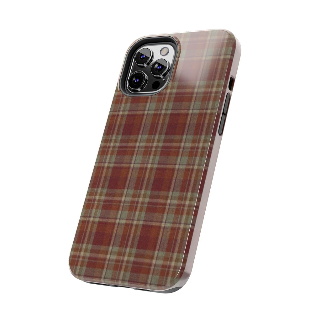Autumn Plaid Tough Phone Case