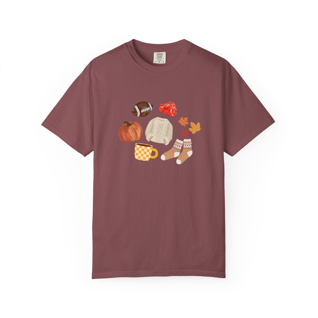Cozy Fall T-Shirt, Autumn Vibes Shirt, Unisex Tee