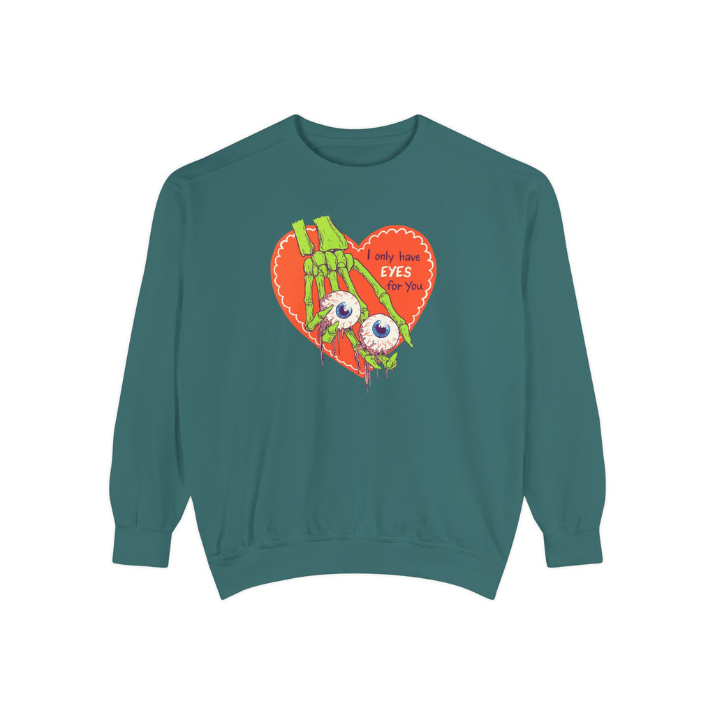 Zombie Hand Heart Sweatshirt
