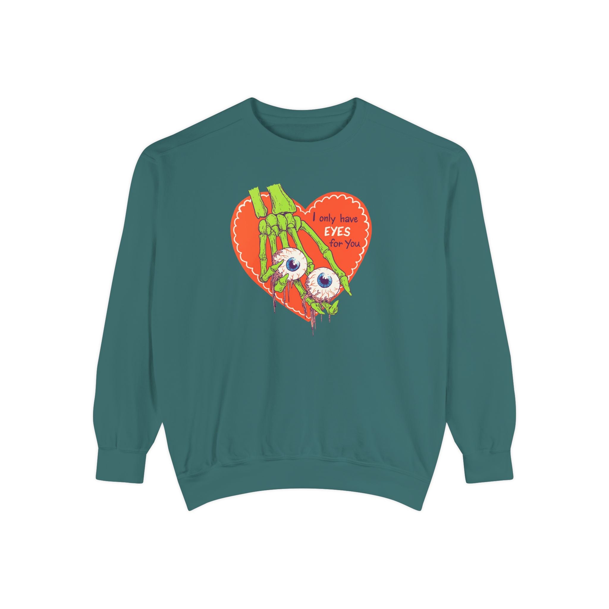 Zombie Hand Heart Sweatshirt
