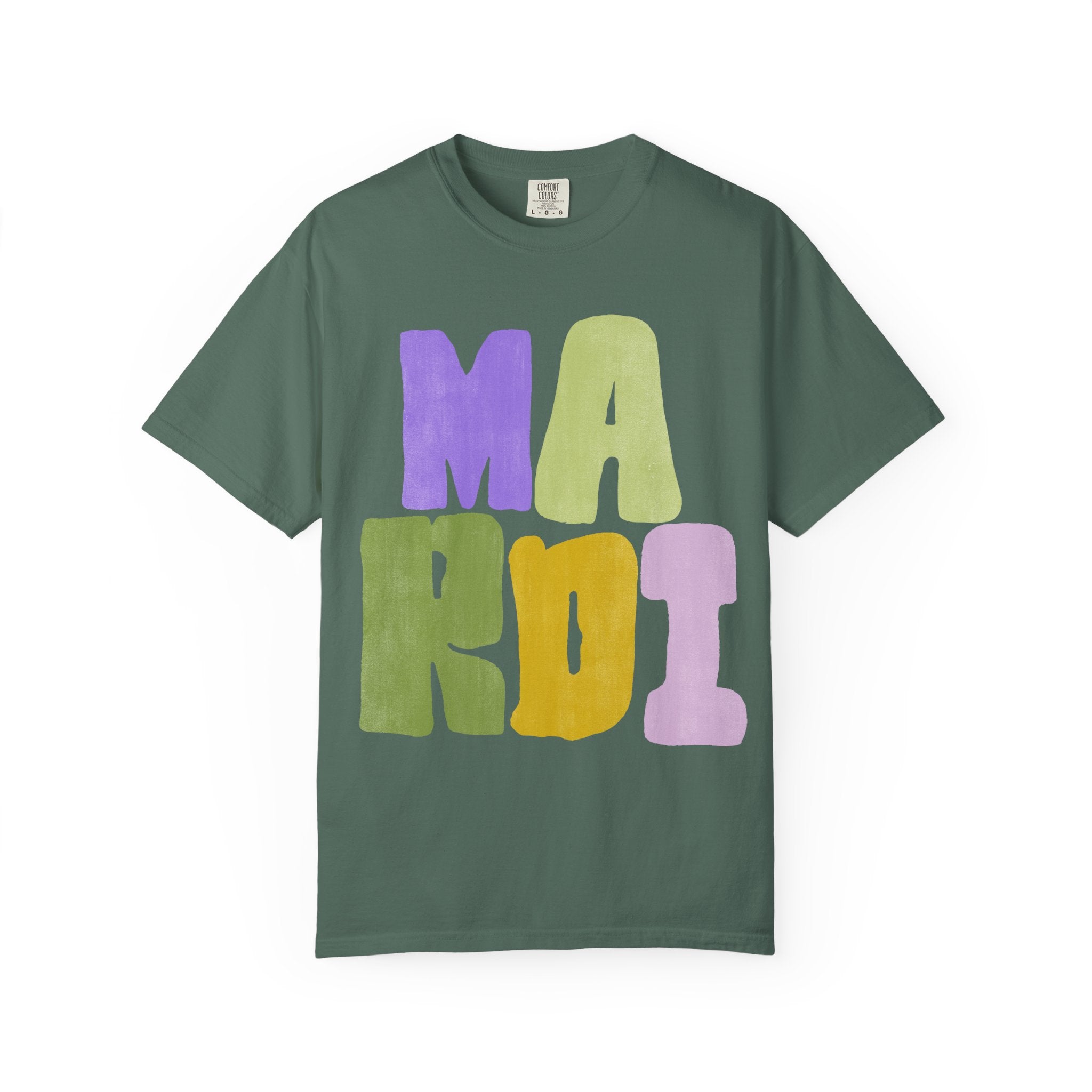 Mardi Bold Block Letter T-Shirt