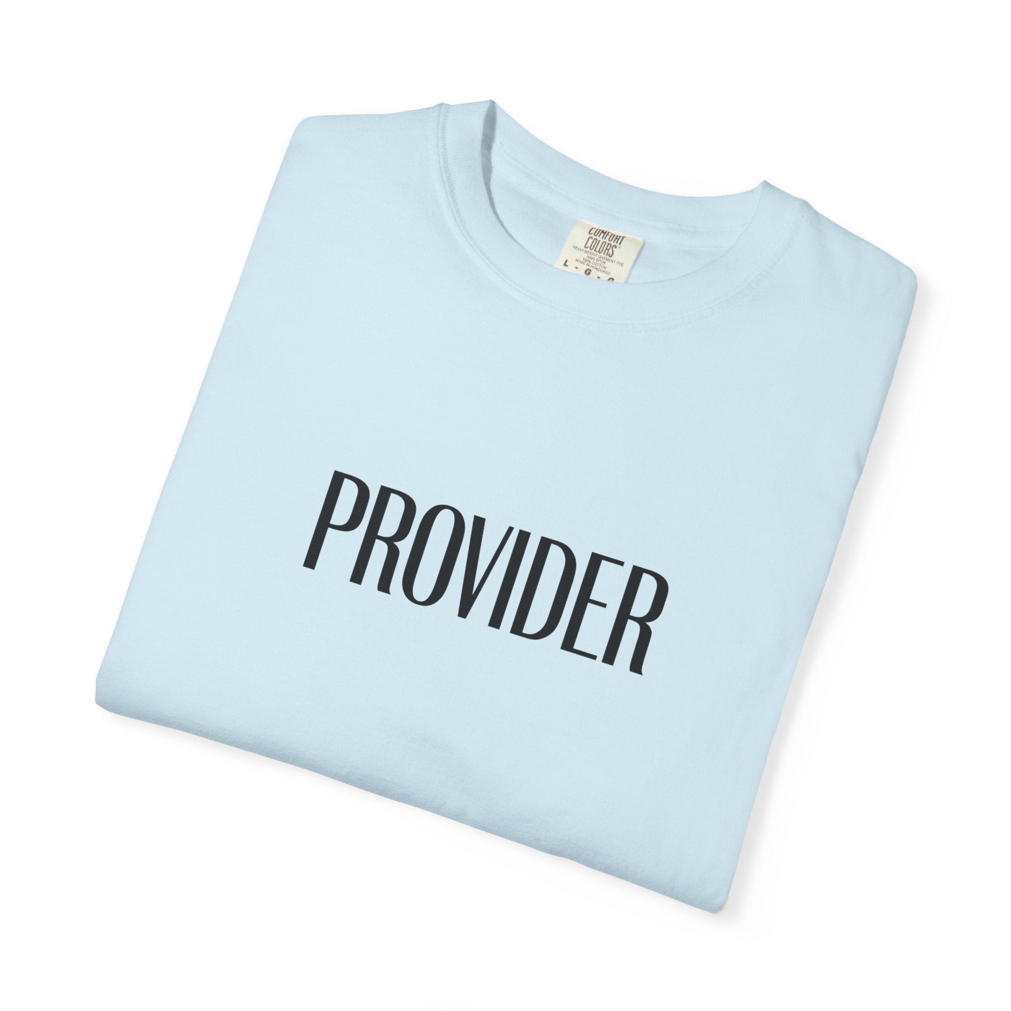 Provider Unisex Garment-Dyed T-shirt, Casual Tee