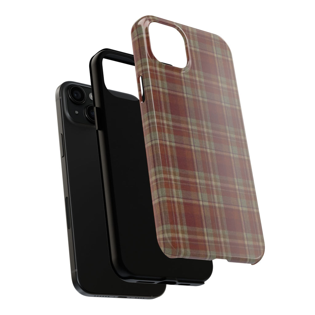 Autumn Plaid Tough Phone Case