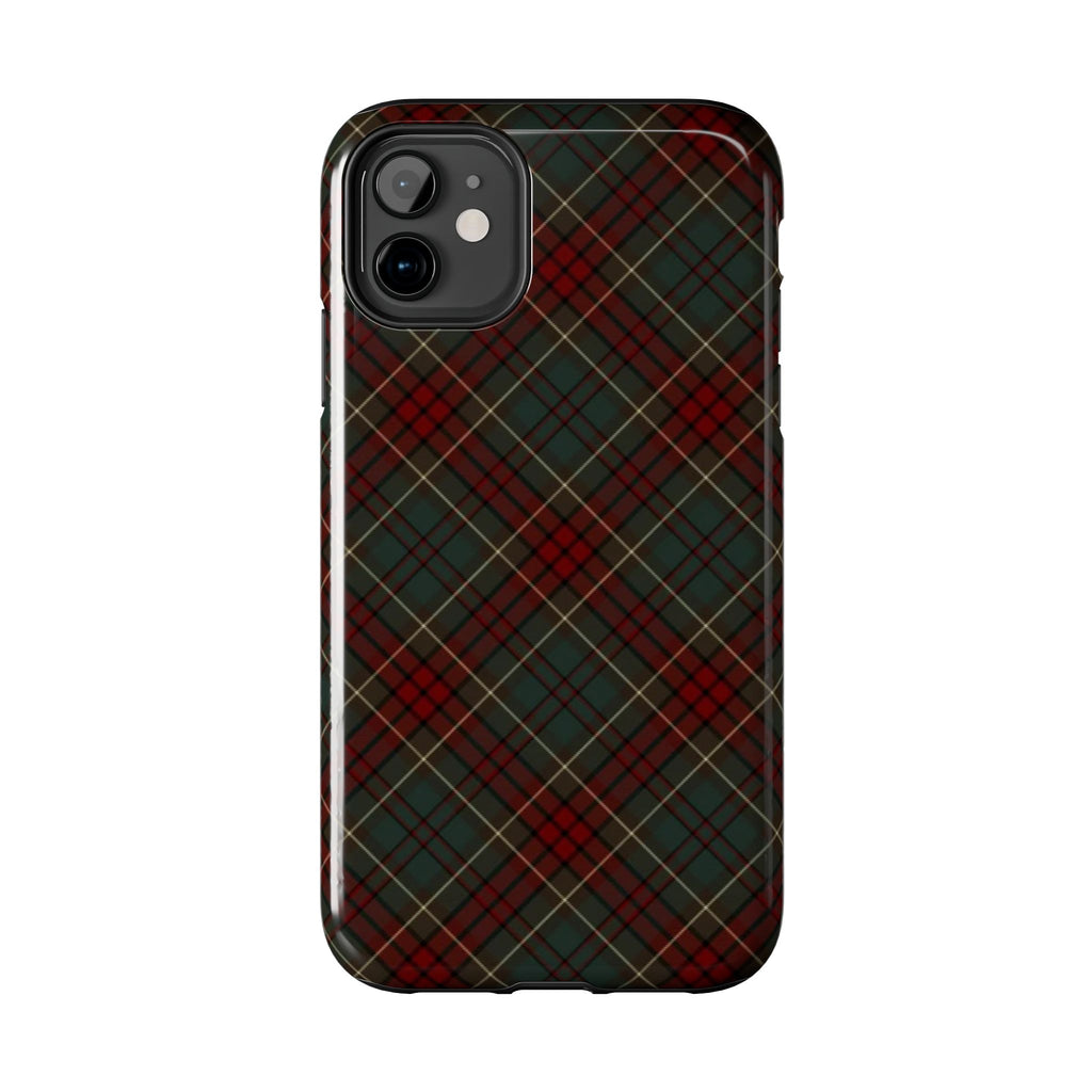 Christmas Plaid Pattern Tough Phone Case