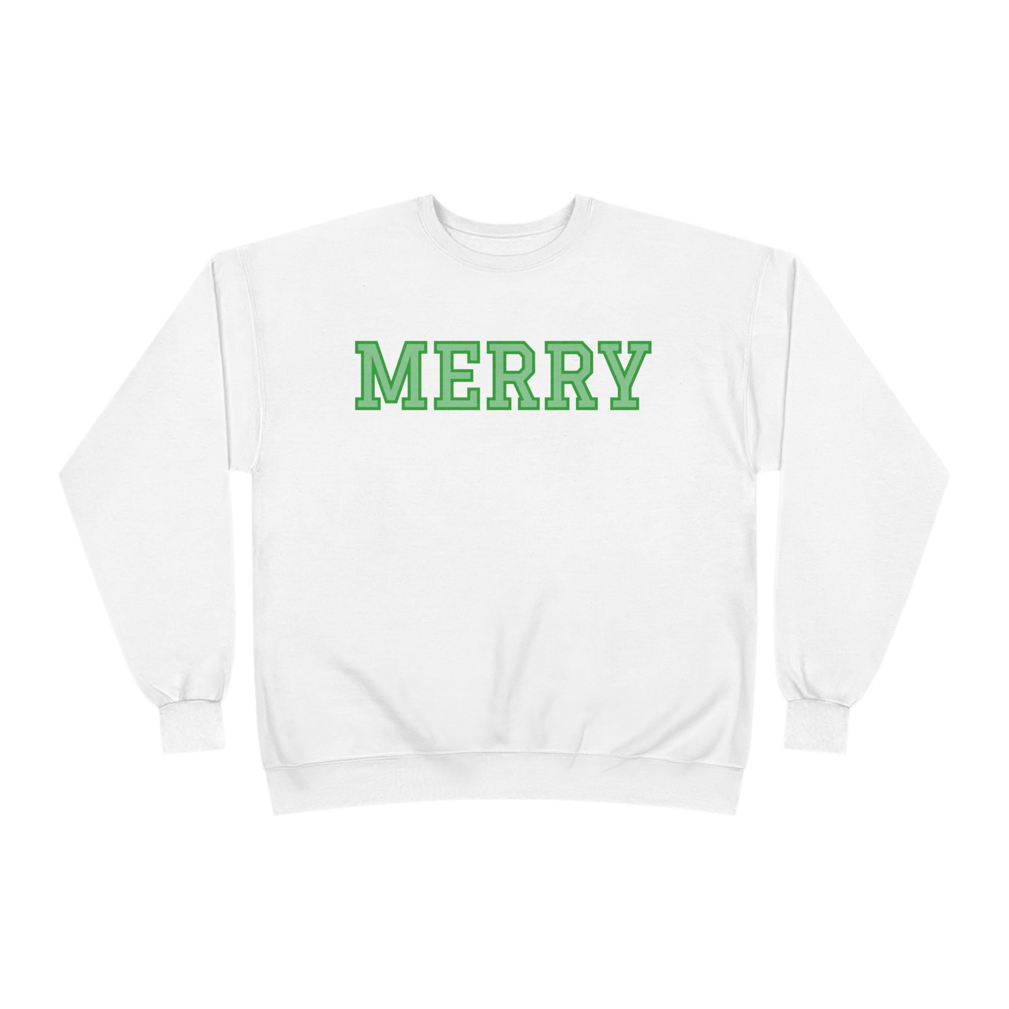 Merry Eco-Friendly Crewneck Sweatshirt
