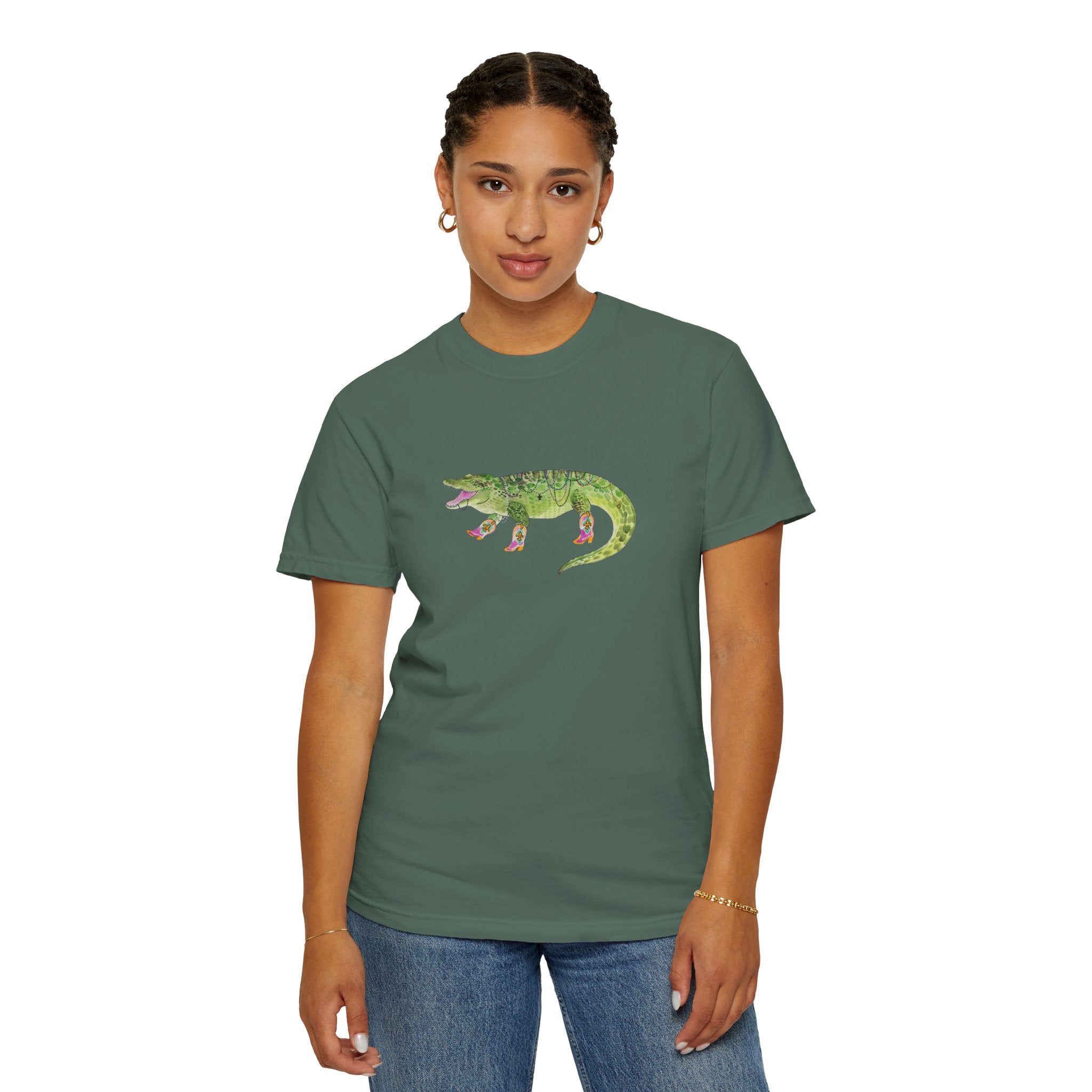 Alligator Beads Graphic T-Shirt