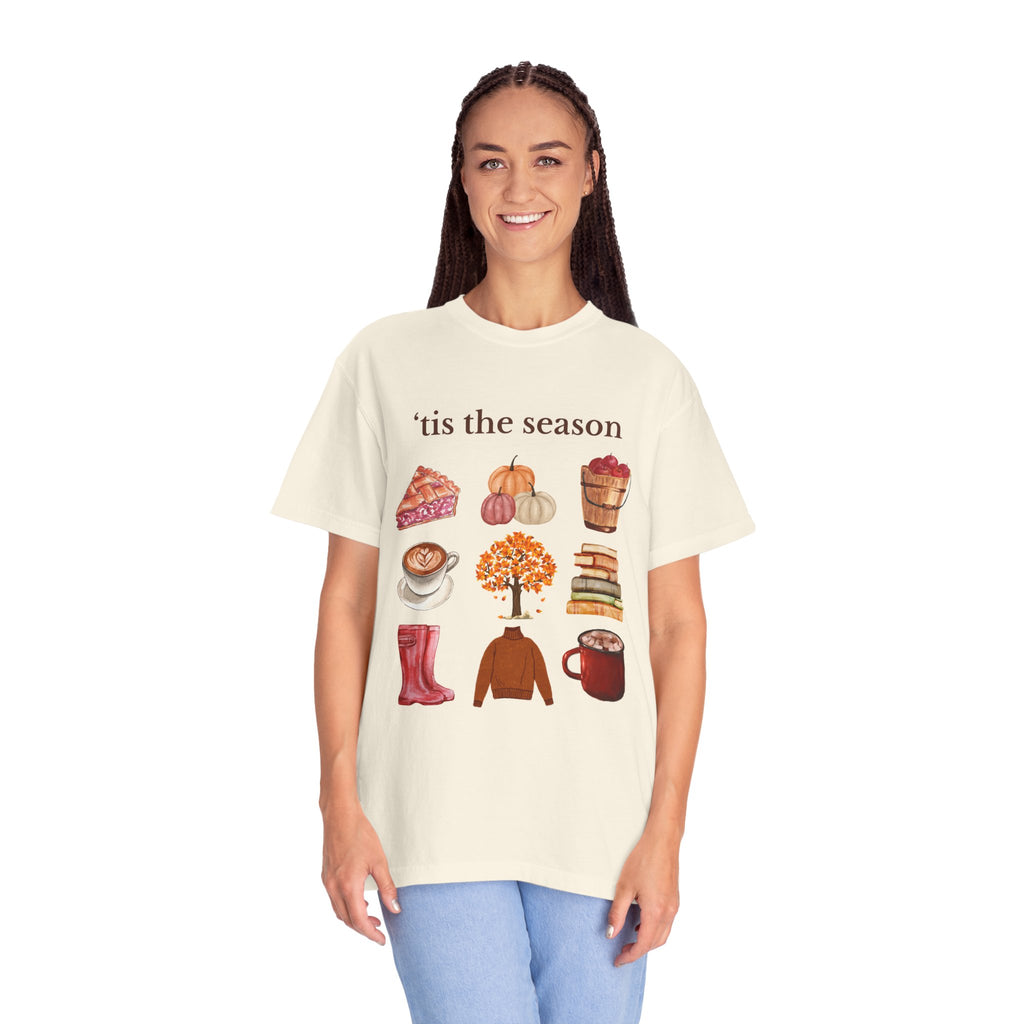 Autumn Vibes Garment-Dyed T-shirt