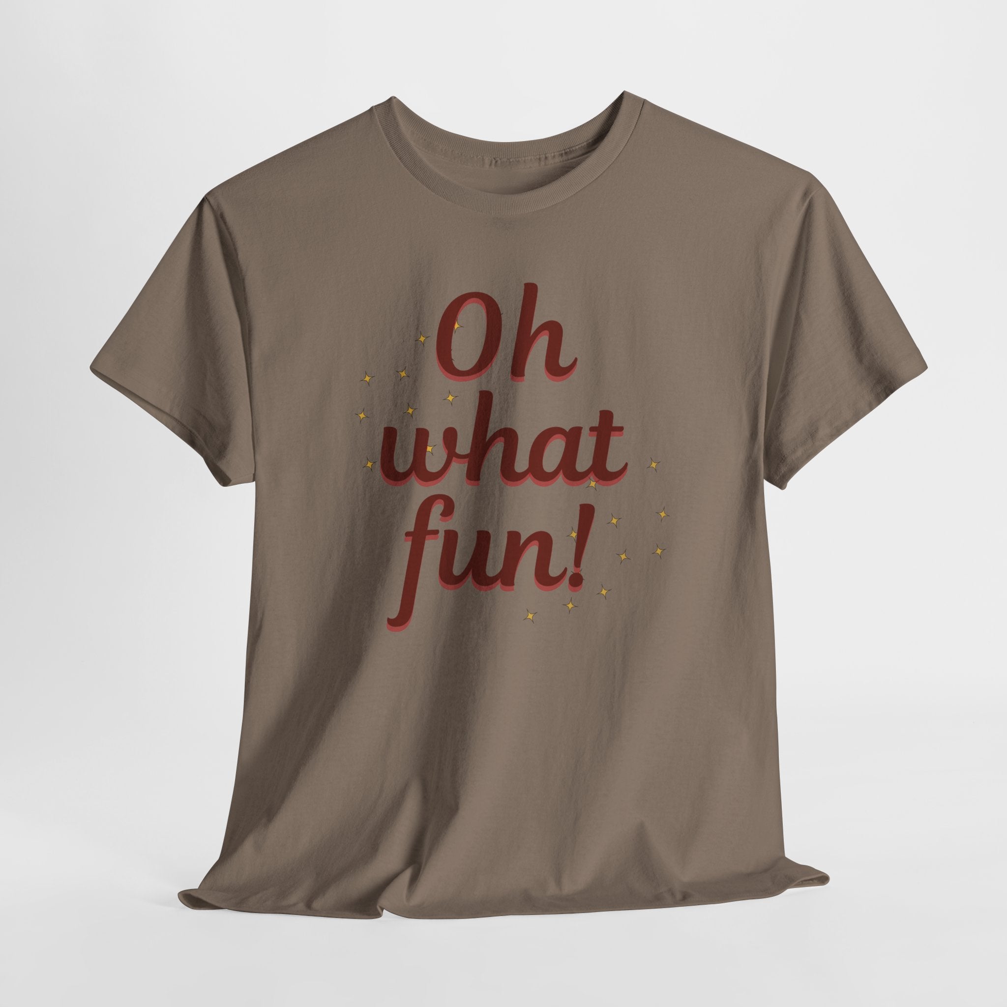 Oh What Fun Tee — Holiday Graphic Christmas T-Shirt