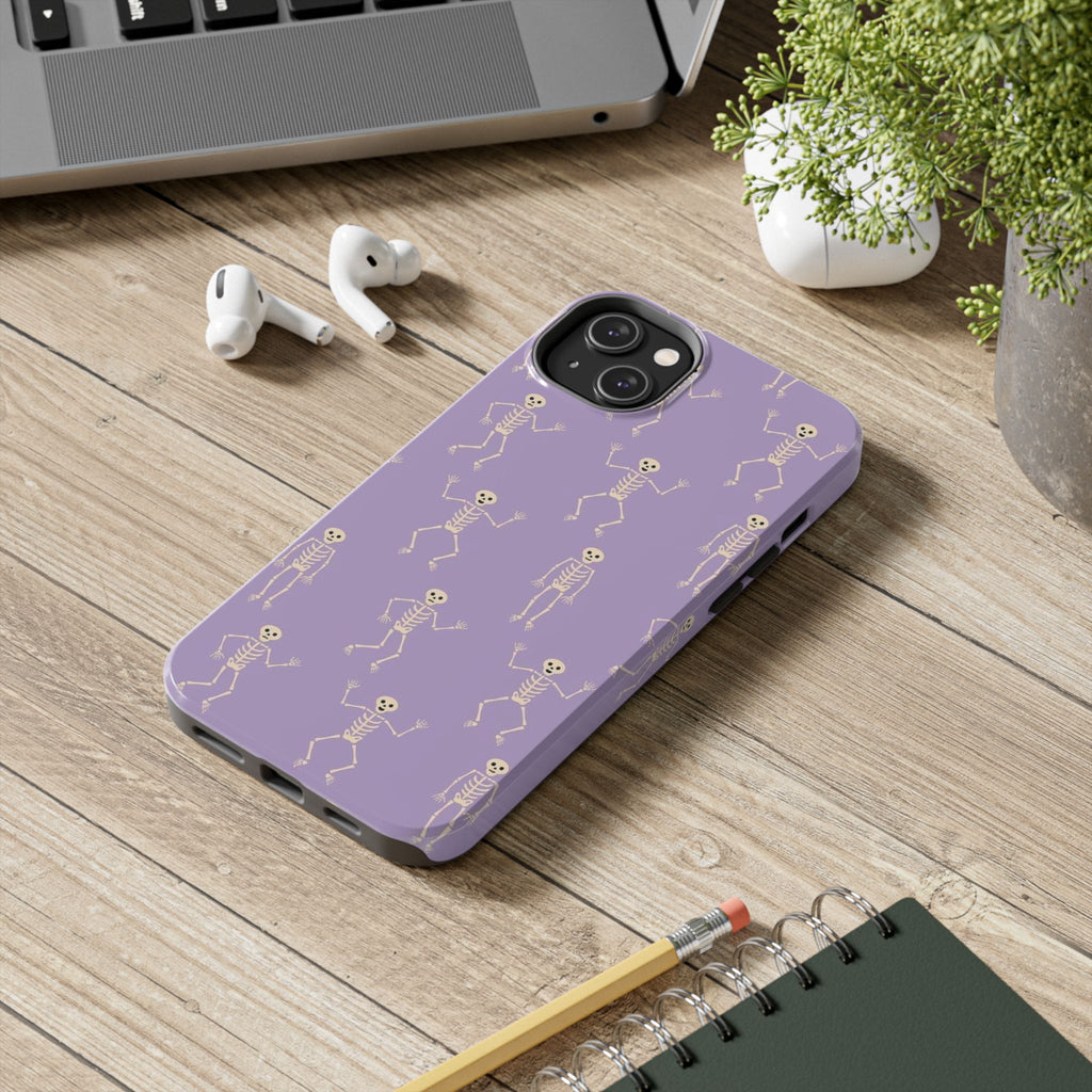 Skeleton Dance Tough Phone Case