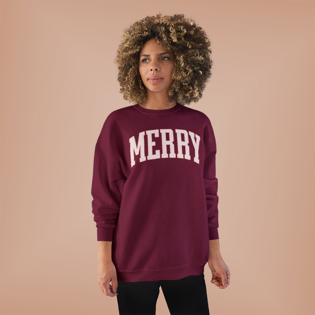 Merry Pink Crewneck Sweatshirt