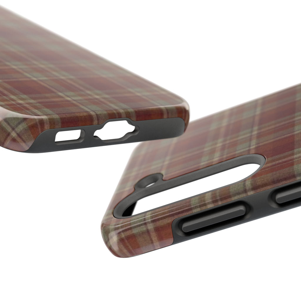 Autumn Plaid Tough Phone Case
