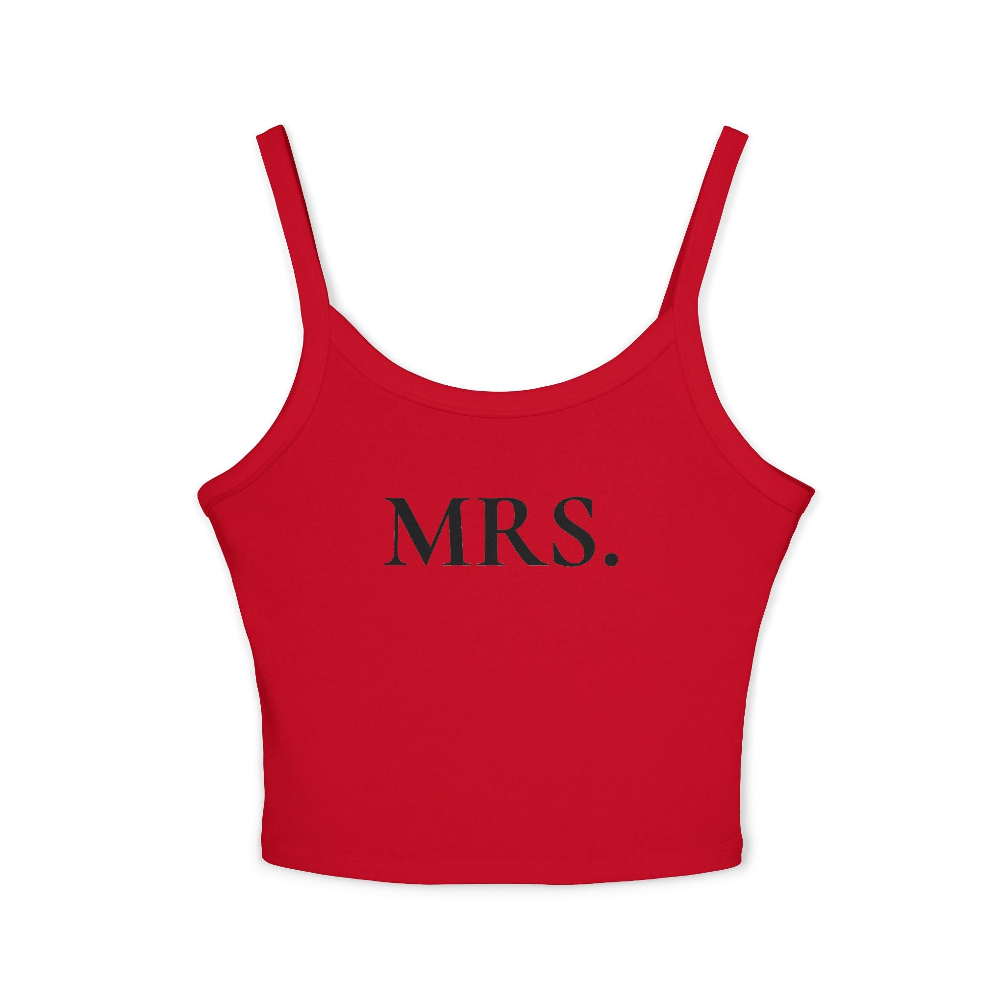 Mrs. Spaghetti Strap Tank Top
