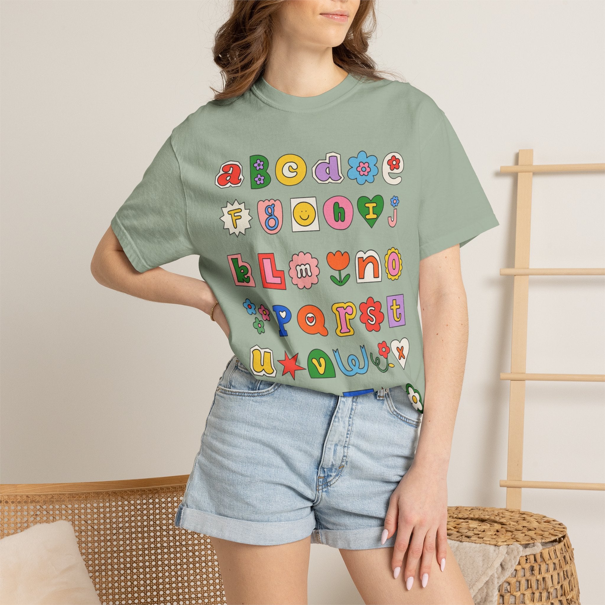 Preppy Alphabet Tee