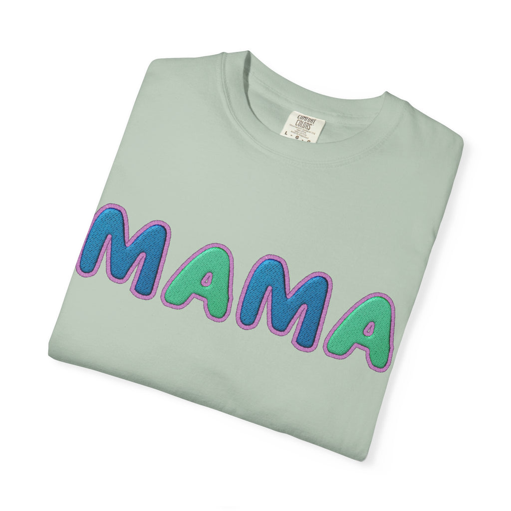 Mama T-Shirt, Garment-Dyed Top for Moms