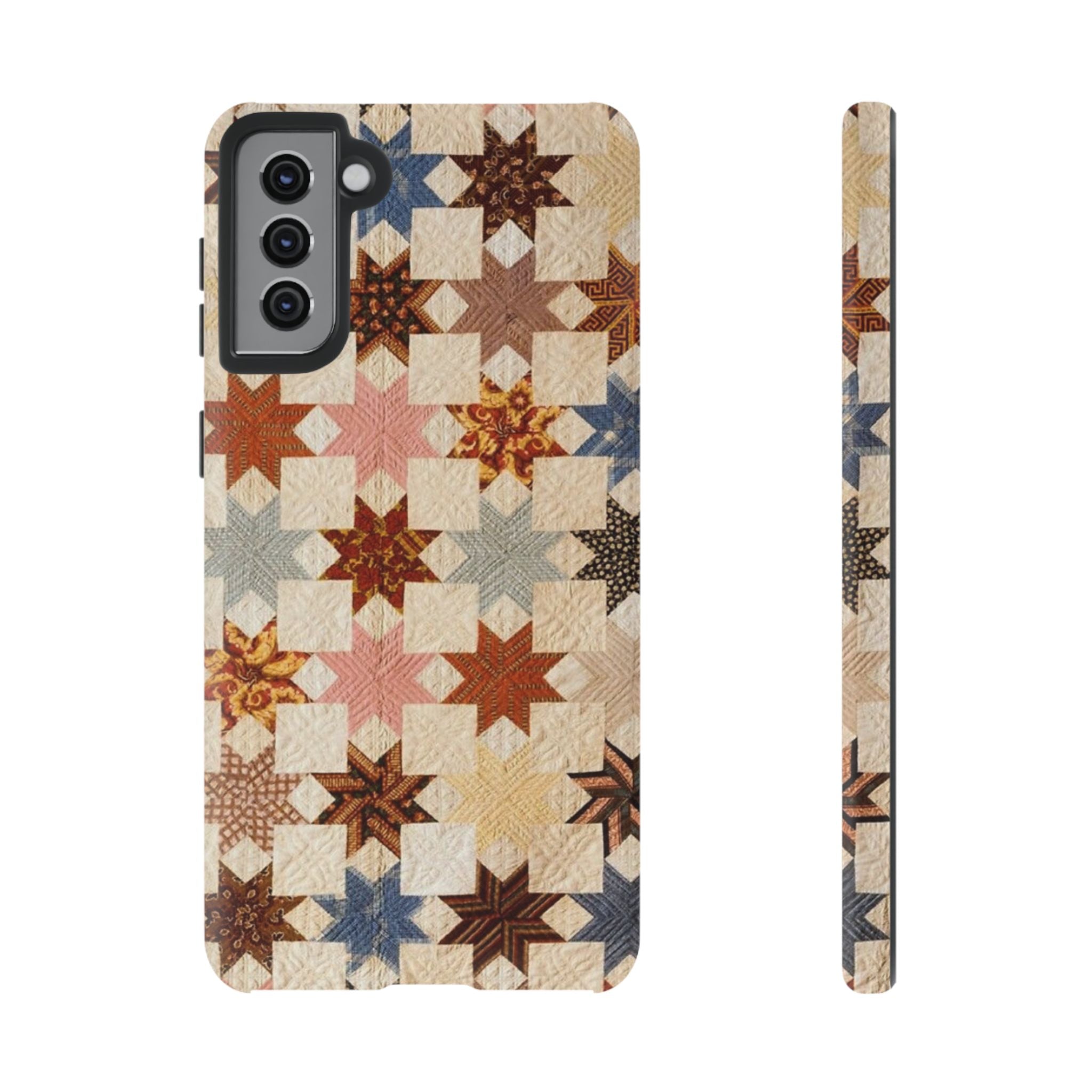 Quilted Star Dual Layer Phone Case