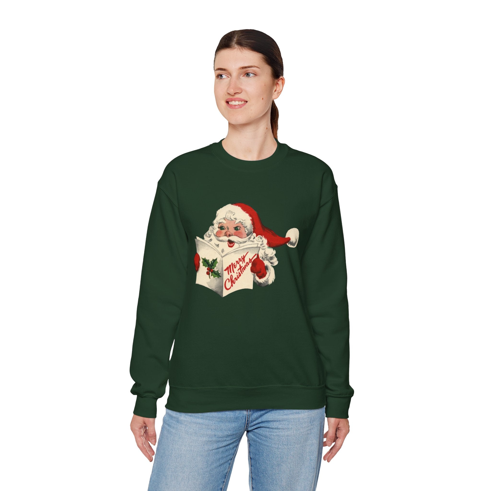 Vintage Santa Christmas Sweatshirt