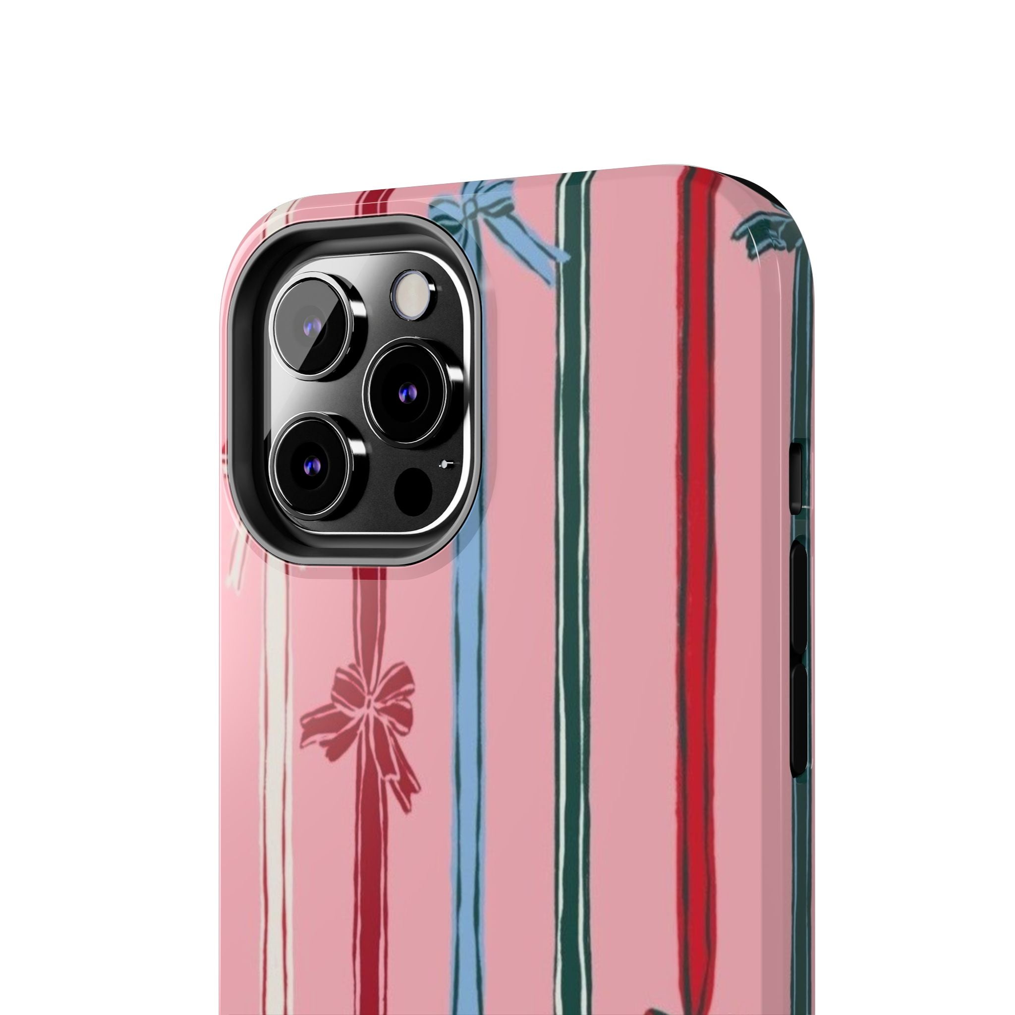 Holiday Bow Pattern Tough Phone Case