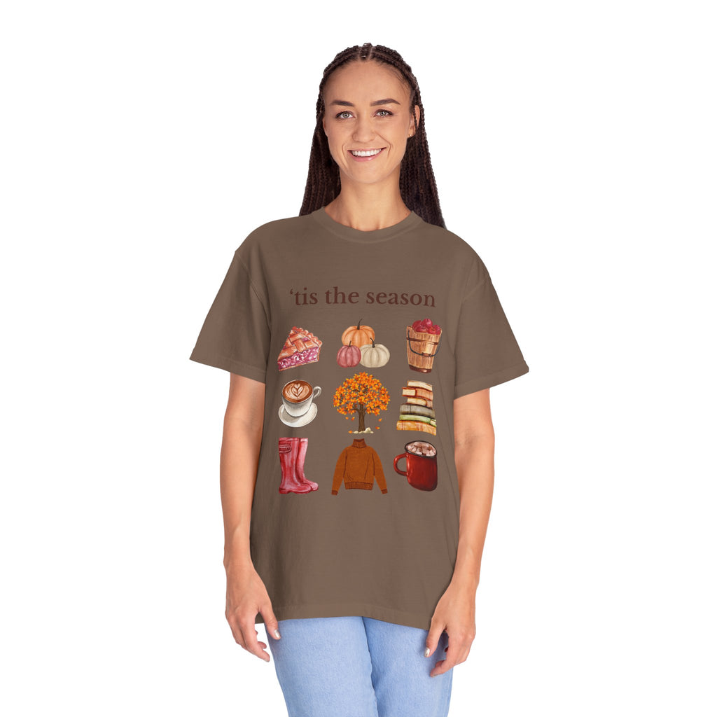 Autumn Vibes Garment-Dyed T-shirt
