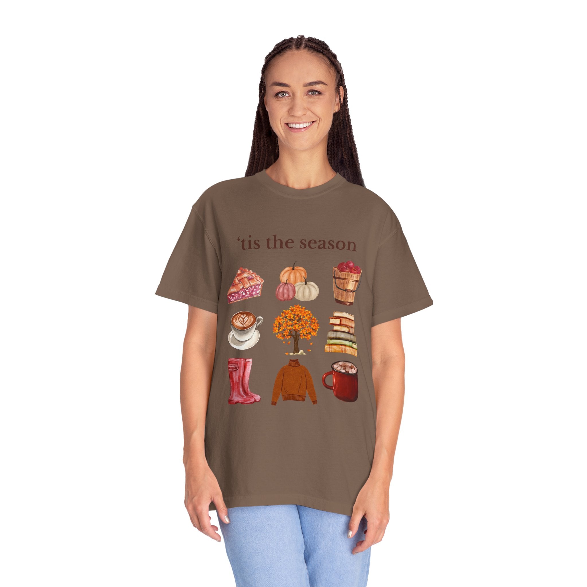 Autumn Vibes Garment-Dyed T-shirt