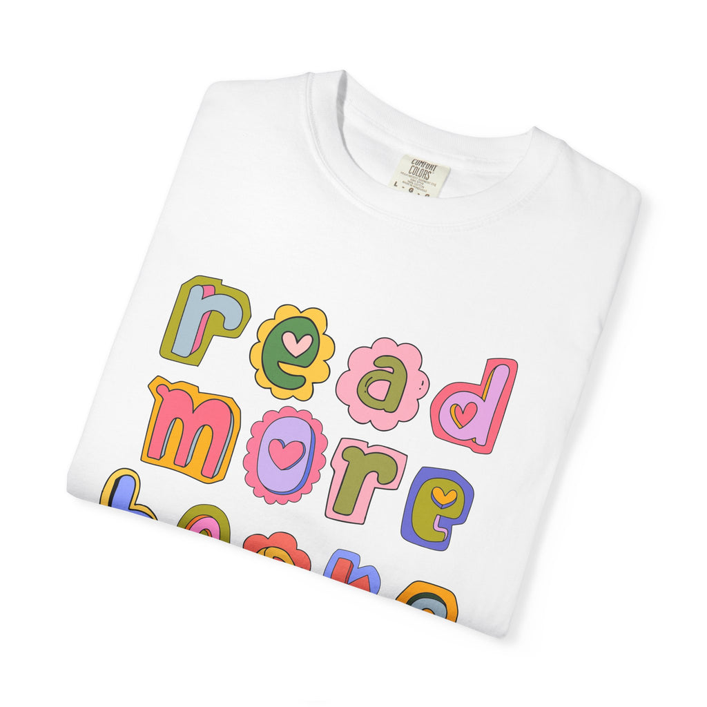 Colorful Read More Books T-Shirt
