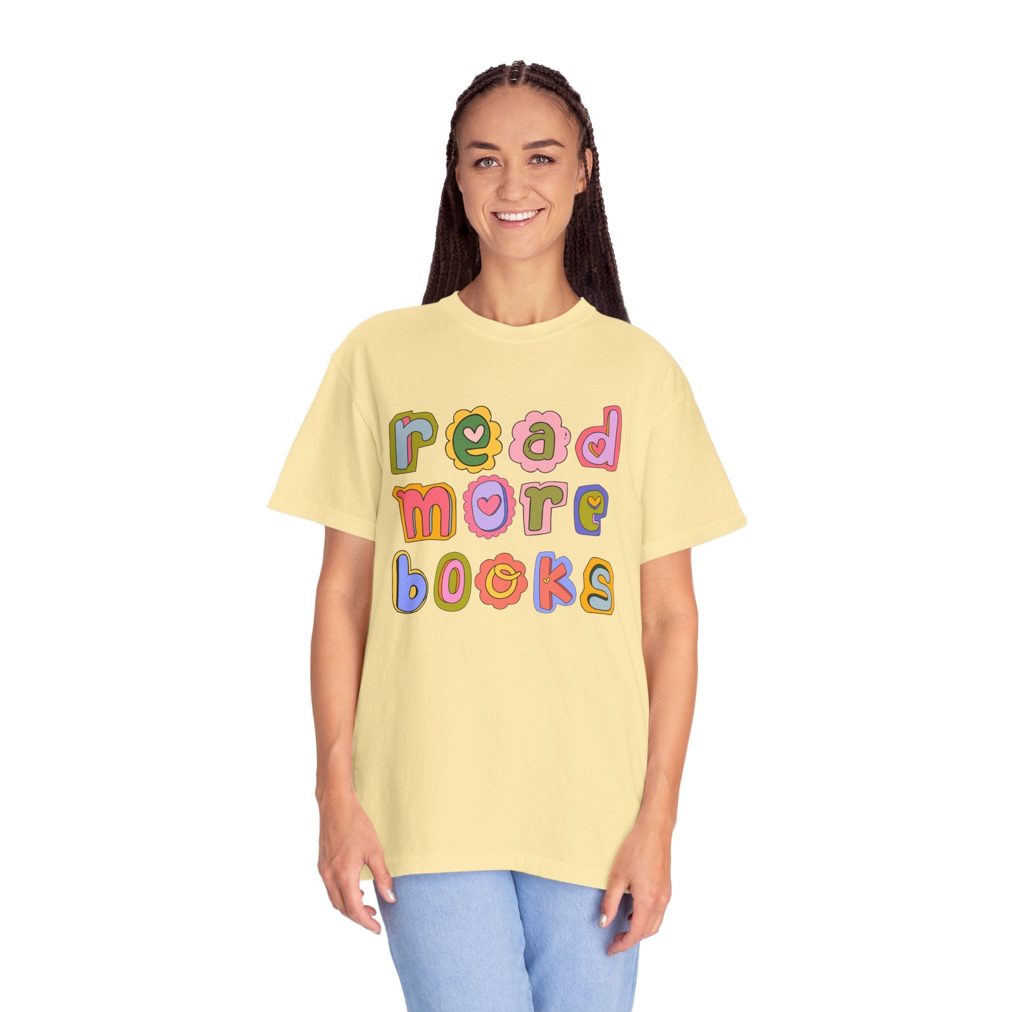 Colorful Read More Books T-Shirt