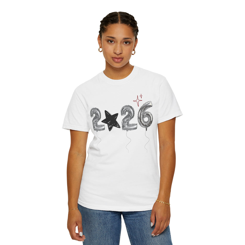 New Years 2026 Garment-Dyed T-shirt