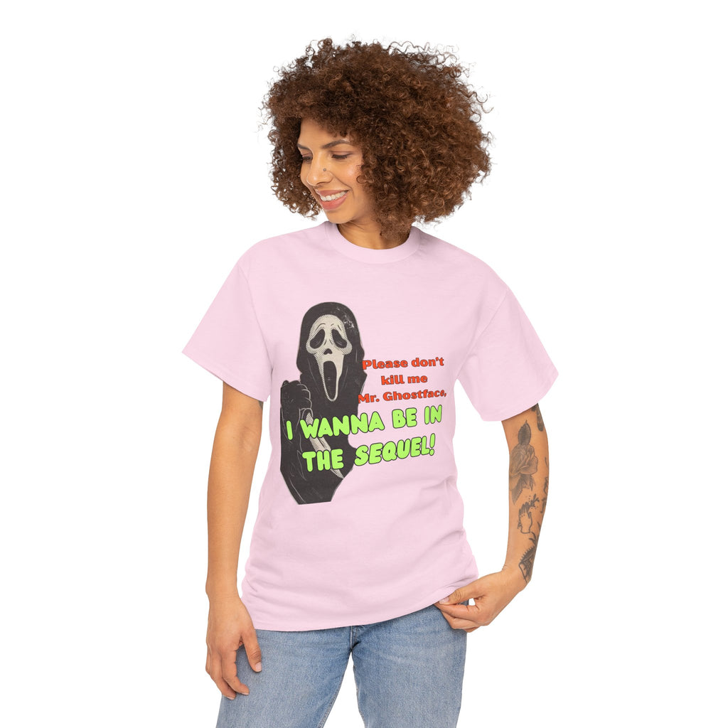Ghostface Sequel Tee, Unisex Heavy Cotton Tee