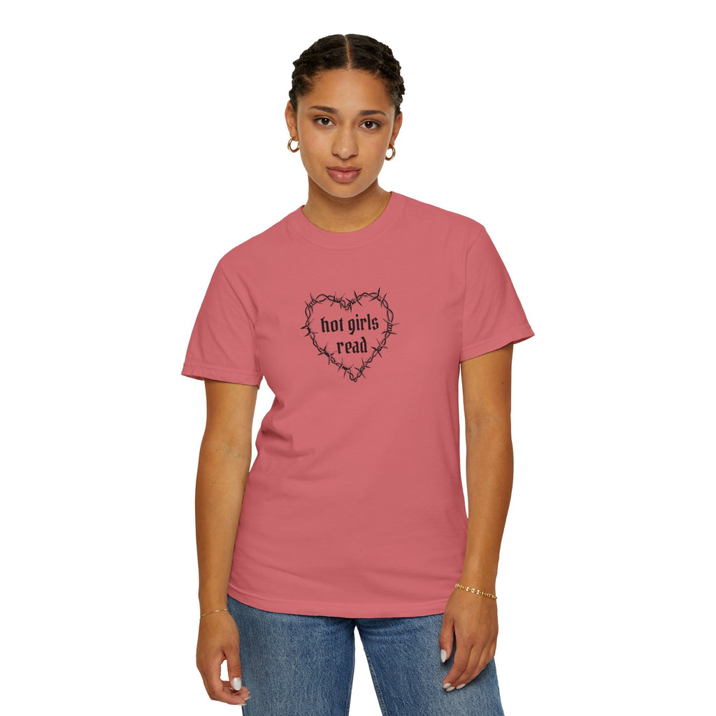 Hot Girls Read Comfort Color Tee