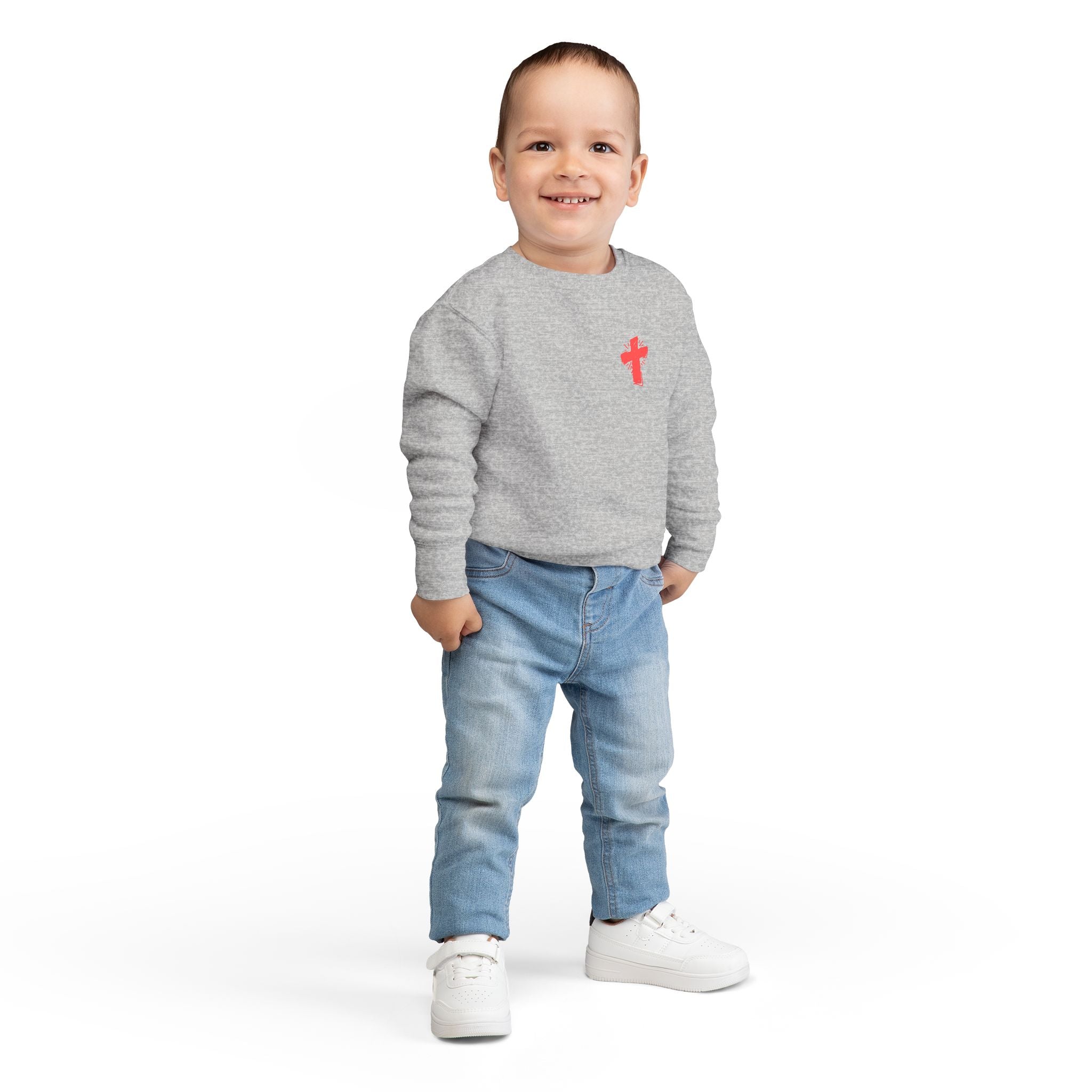 Toddler Sweatshirt - Jesus Saves  - Church Wear