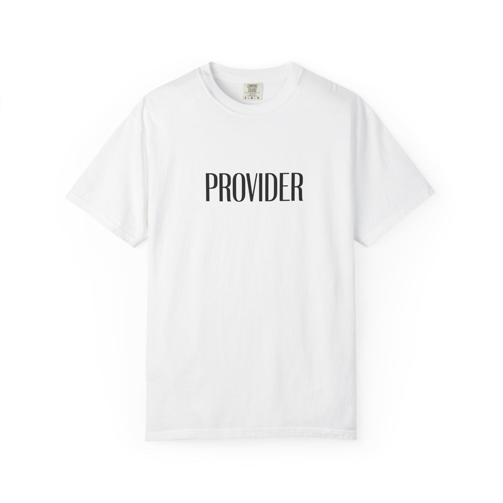 Provider Unisex Garment-Dyed T-shirt, Casual Tee