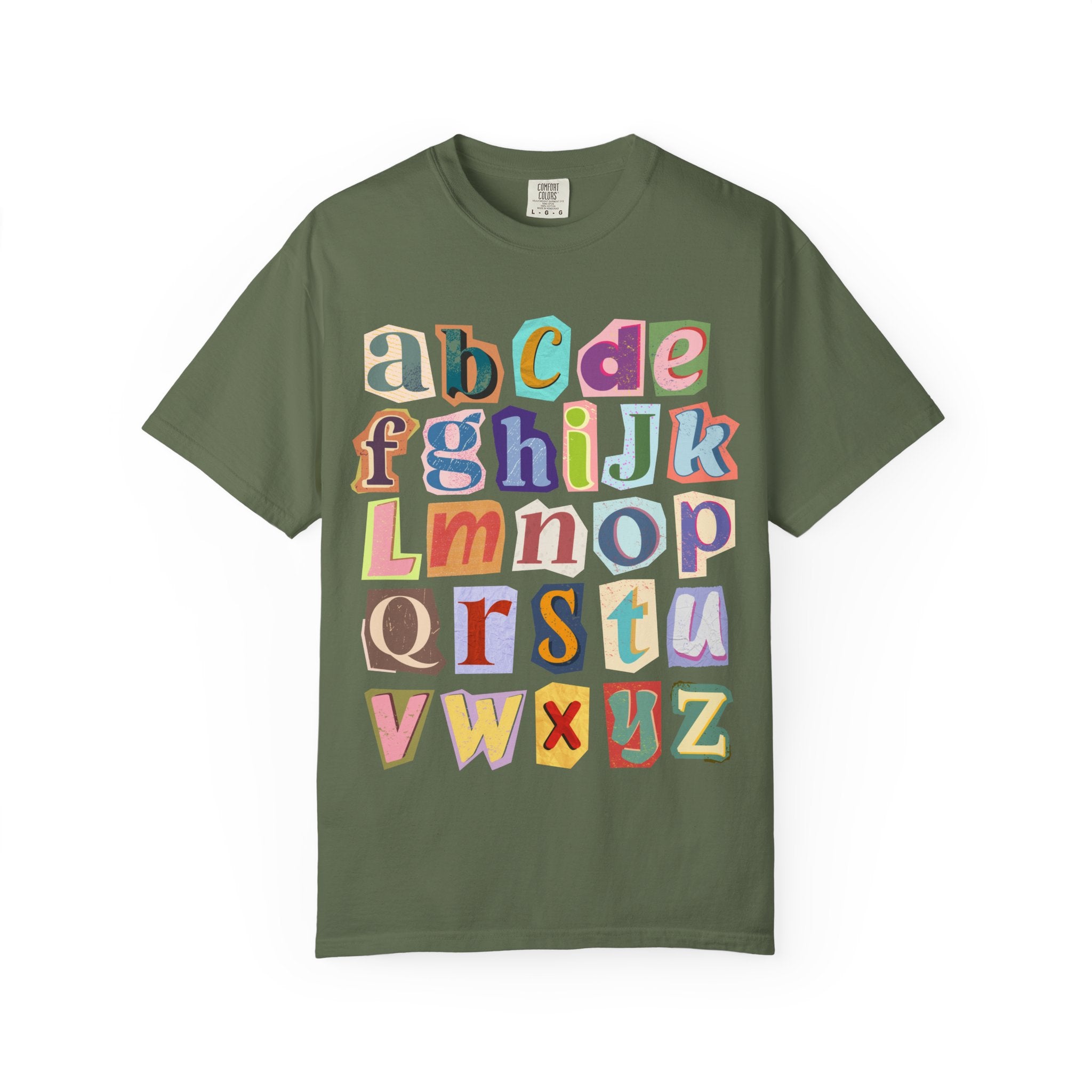 Colorful Alphabet T-Shirt