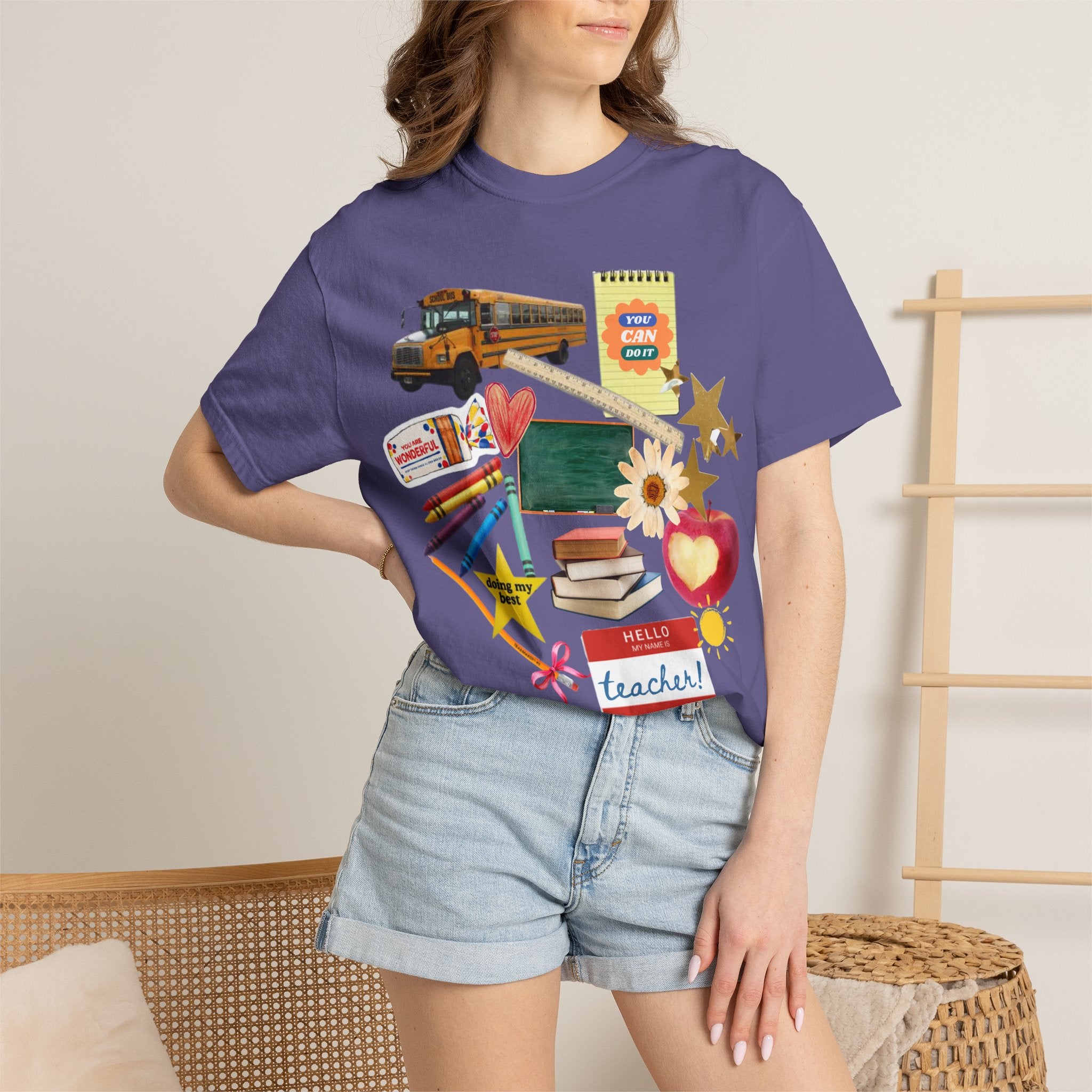 School Charm Tee