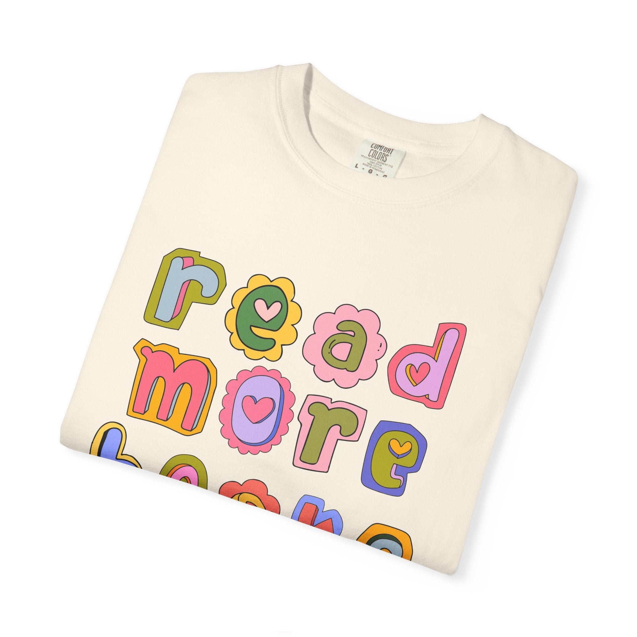 Colorful Read More Books T-Shirt