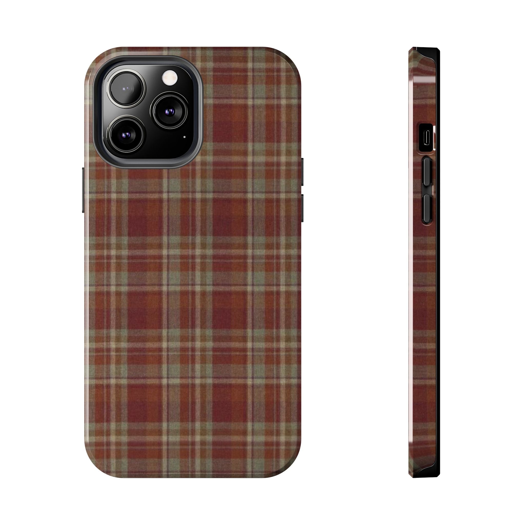 Autumn Plaid Tough Phone Case