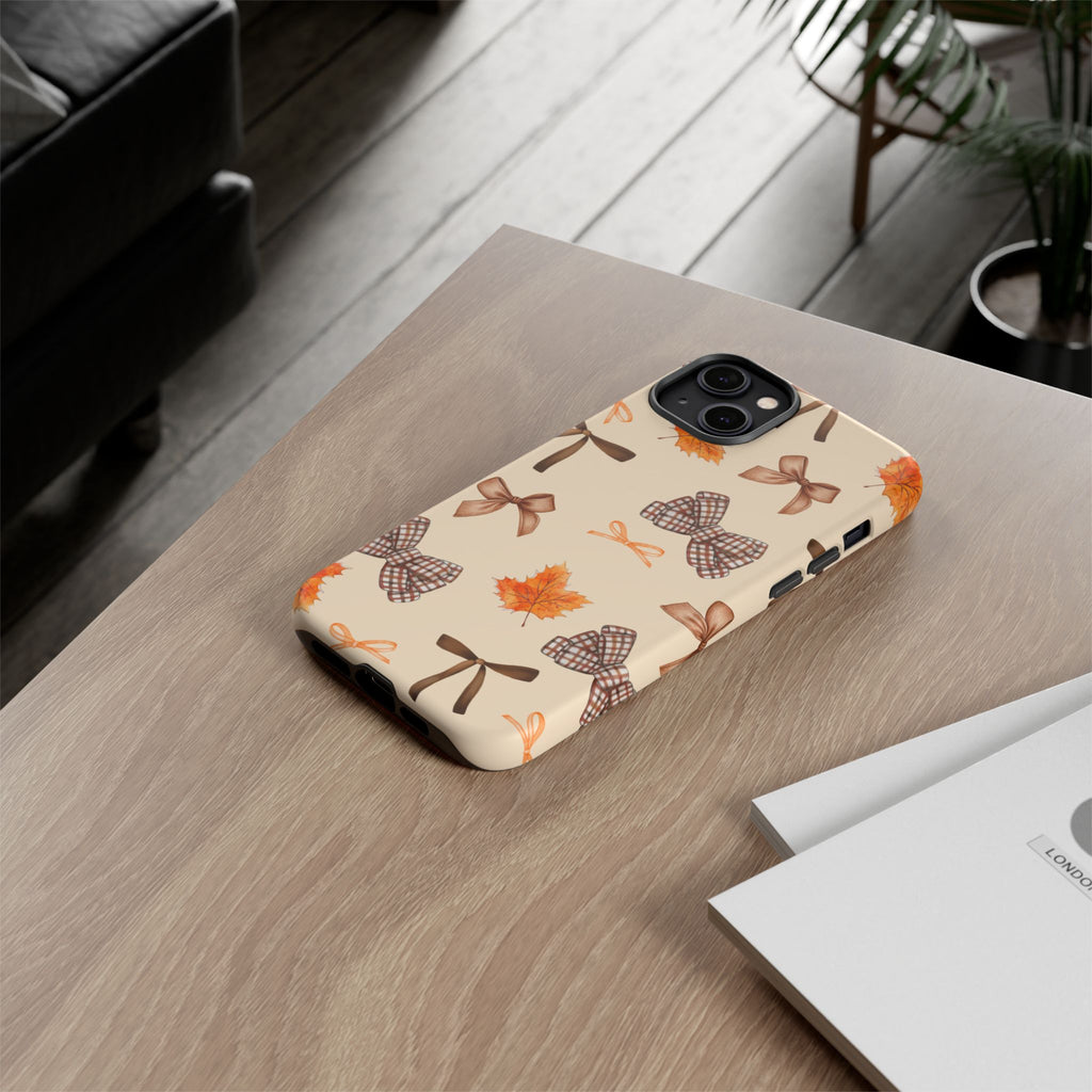 Autumn Bows Tough Phone Case