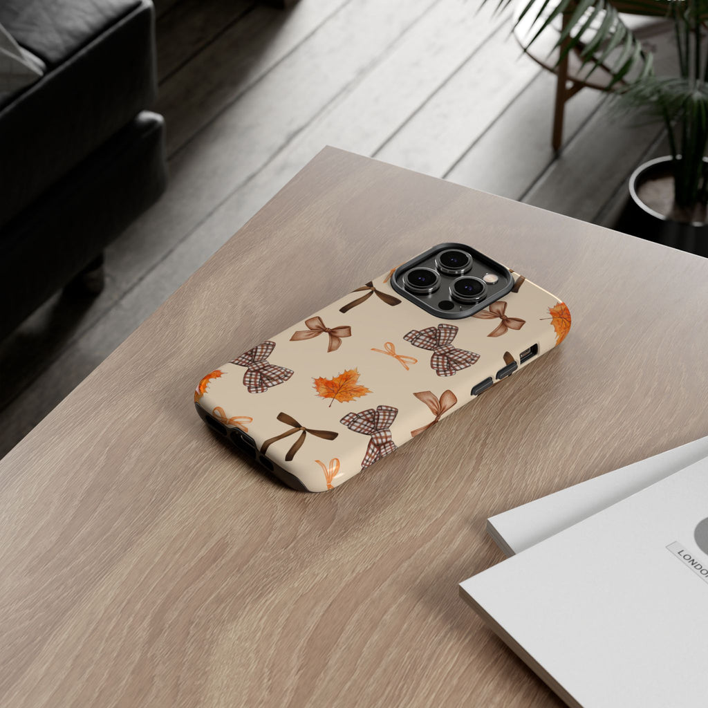Autumn Bows Tough Phone Case