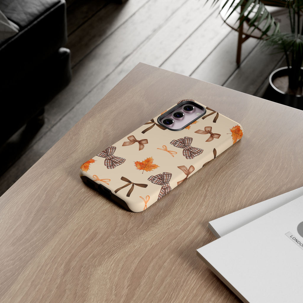 Autumn Bows Tough Phone Case