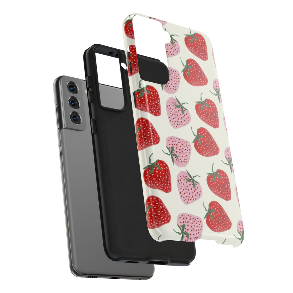 Strawberry Tough Phone Cases