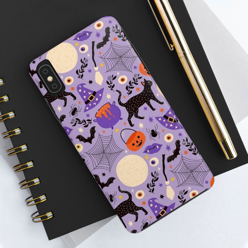 Witchy Cat Tough Phone Case