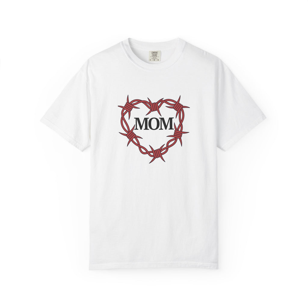Barbed Wire Heart - Mom T-Shirt