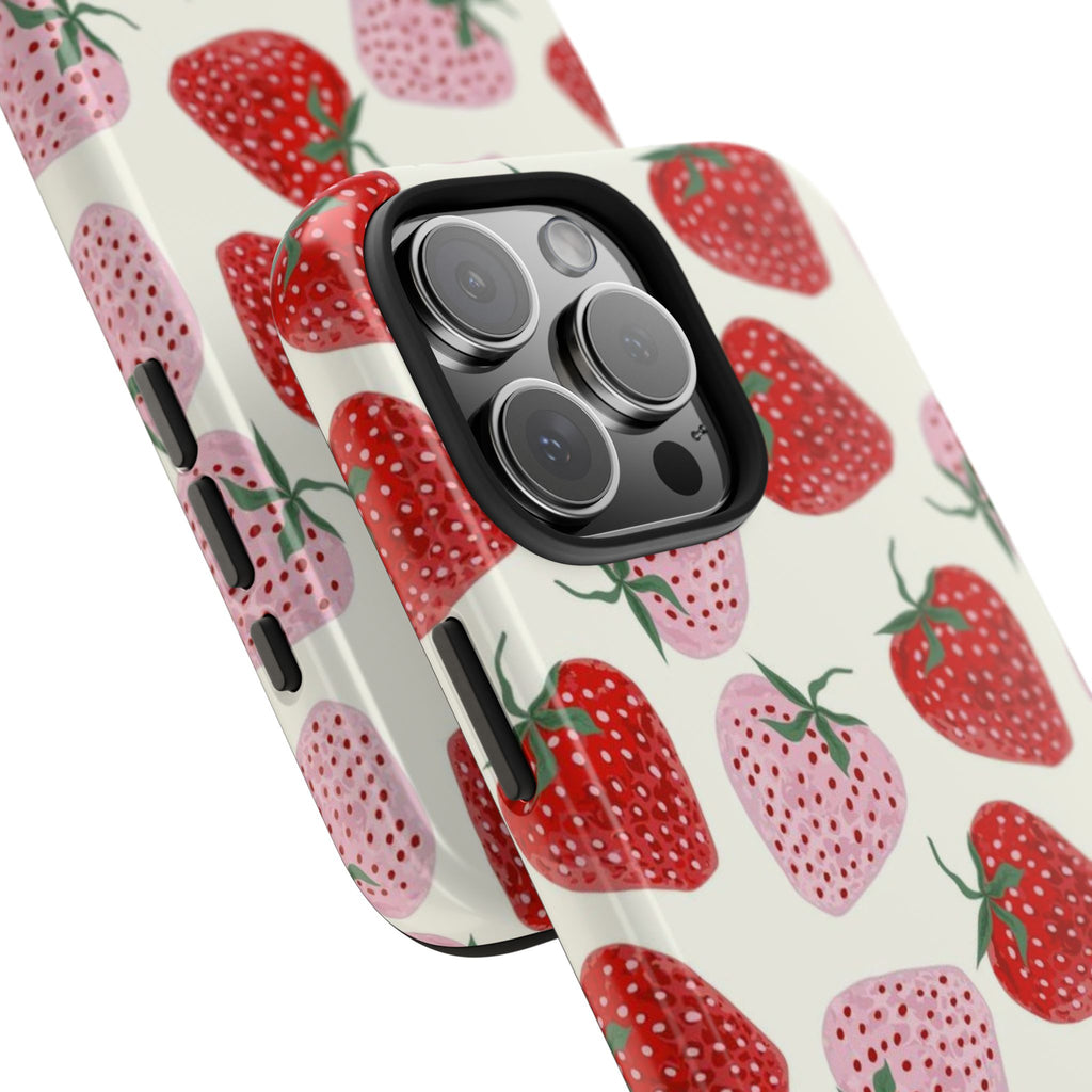 Strawberry Tough Phone Cases